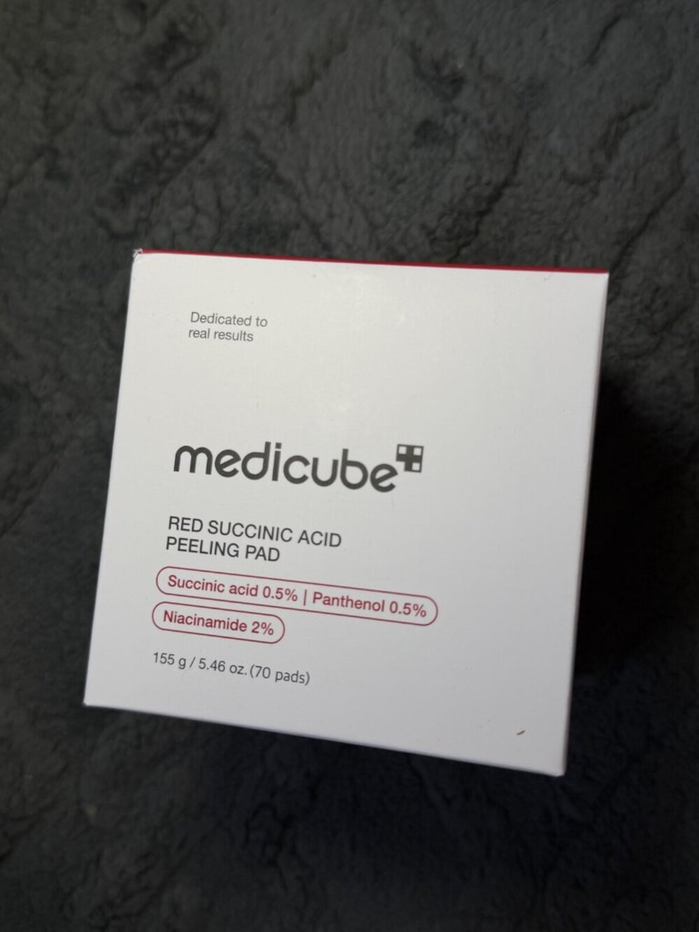 NEW Medicube Red Succinic Acid Peeling Pad 70 Pads K Beauty